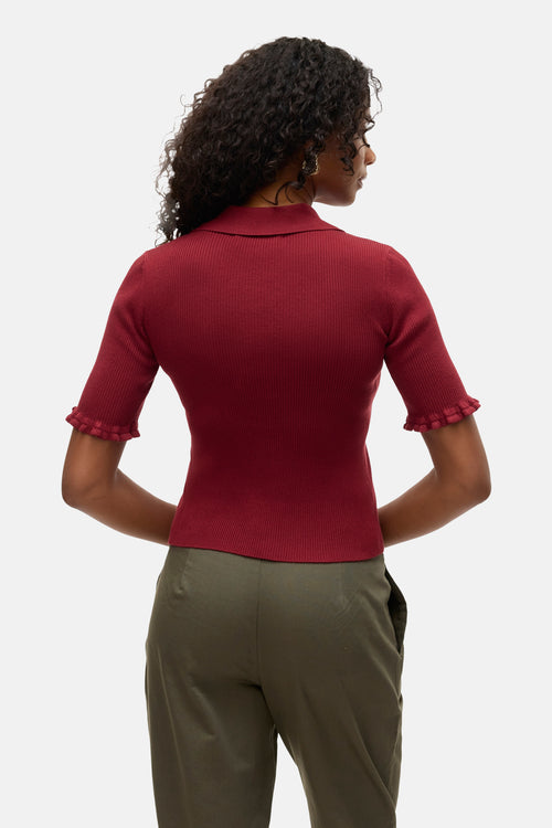 VMWONDER 2/4 POLO PULLOVER