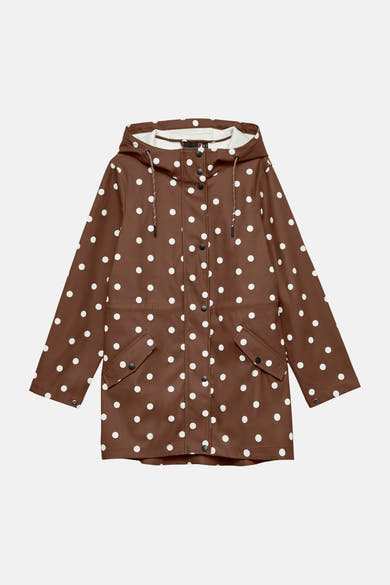 Veste de pluie - Cocoa Brown