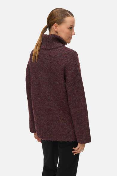 Pull col montant rouge - VERO MODA®