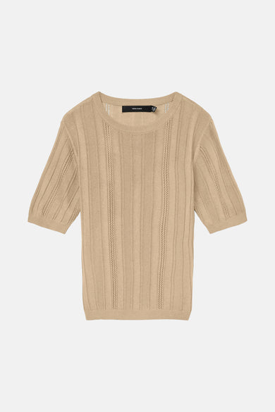 Pull met ronde hals - groen