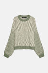Trui met ronde hals groen - VERO MODA®