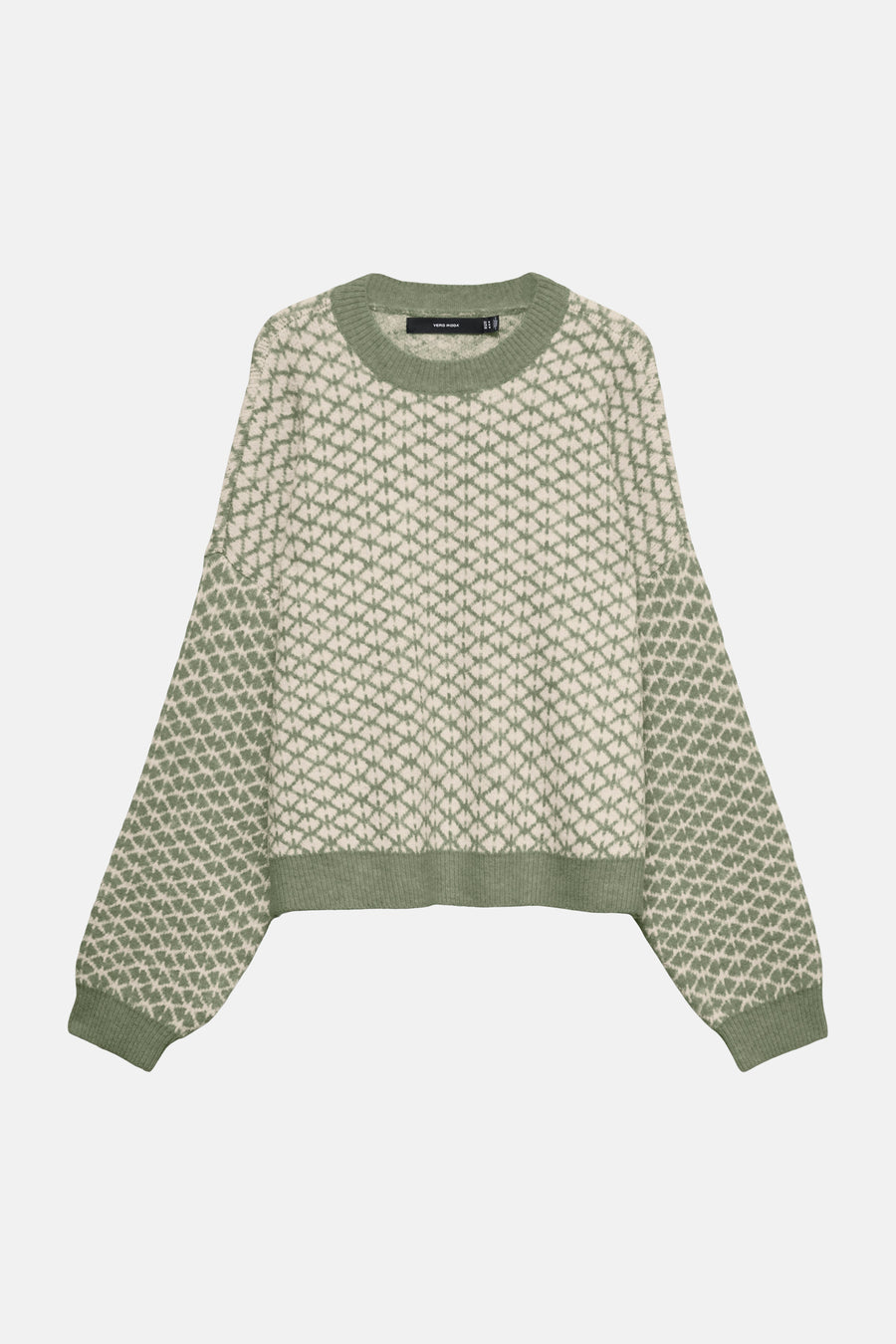 Trui met ronde hals groen - VERO MODA®