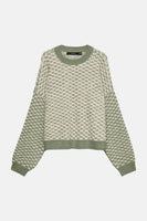 Trui met ronde hals groen - VERO MODA®