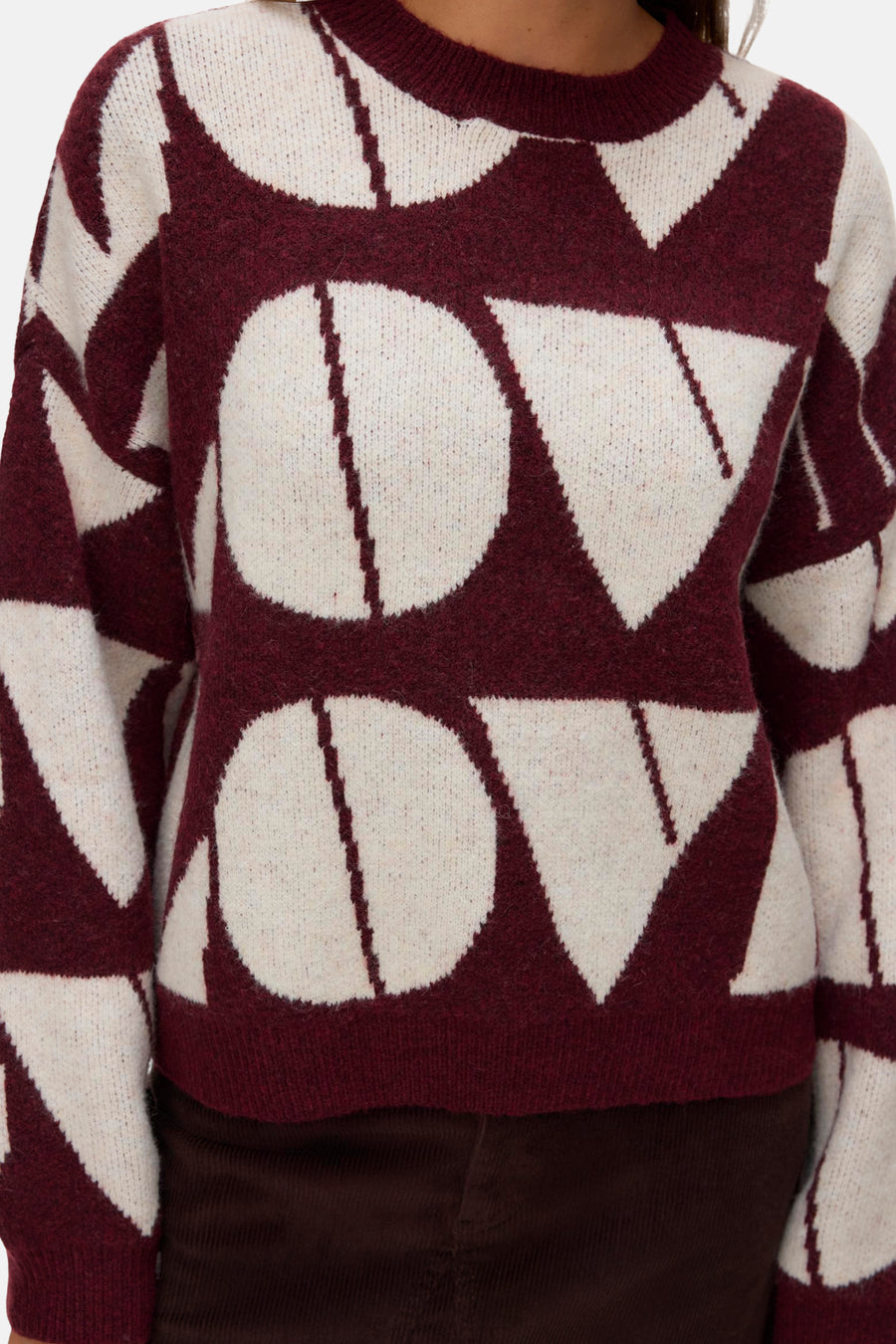 Trui met ronde hals multicolor - VERO MODA®