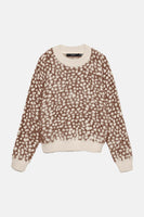 Pull col O - brun