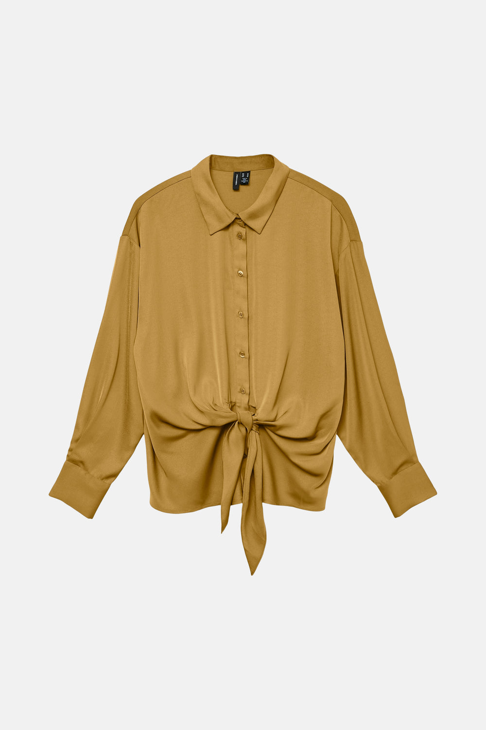 Blouse met lange mouwen - Goud