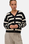 VMSABA FULL NEEDLE LS V-NECK CARDI NOOS