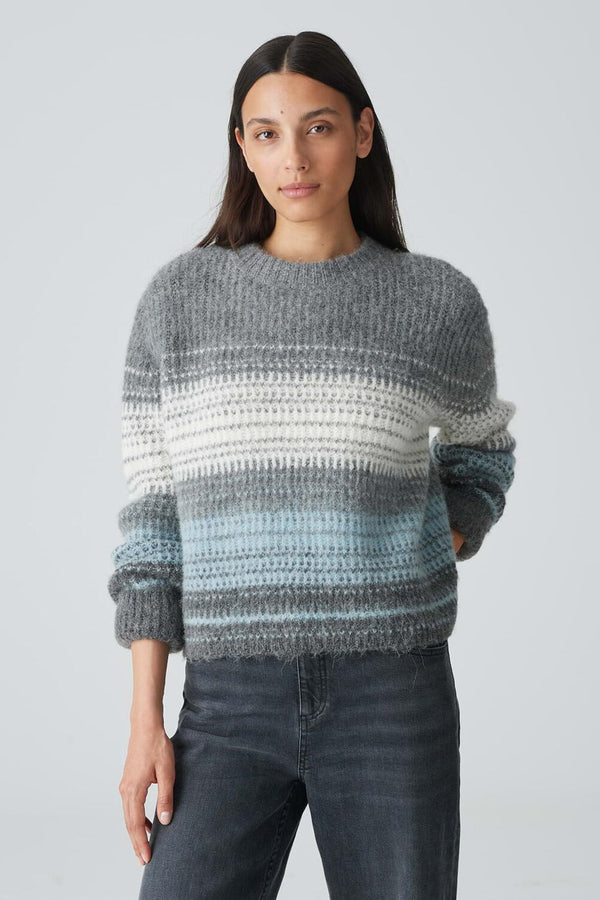 Trui met ronde hals Blauw - OPUS