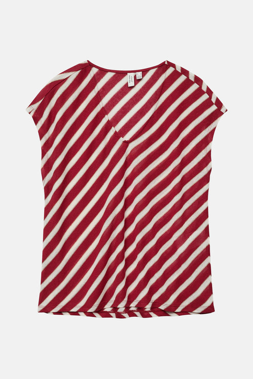 Top uni manches courtes rouge - VERO MODA®