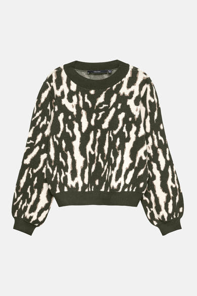 Pull col rond multicolore - VERO MODA®