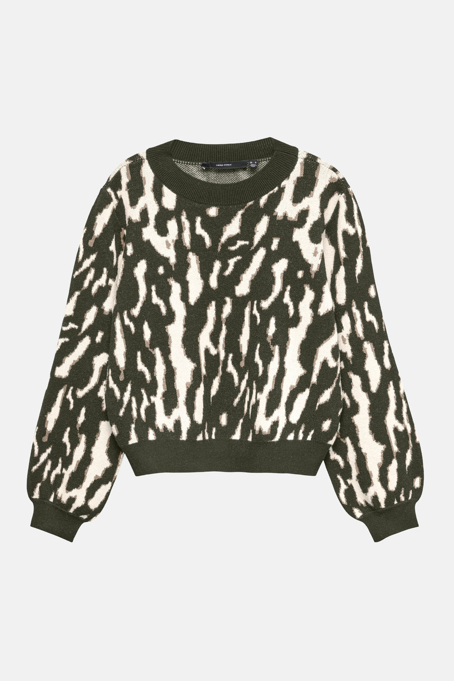 Pull col rond multicolore - VERO MODA®