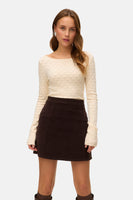 VMLULU LS BOATNECK PULLOVER