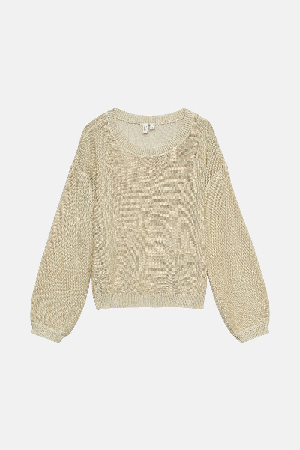 Pull col rond beige - VERO MODA®