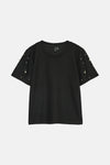 Top uni manches courtes noir - VERO MODA®