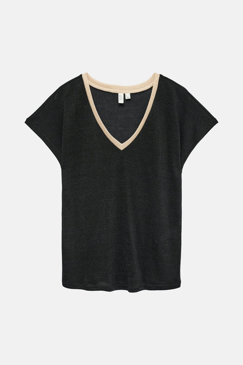 Top uni manches courtes noir - VERO MODA®