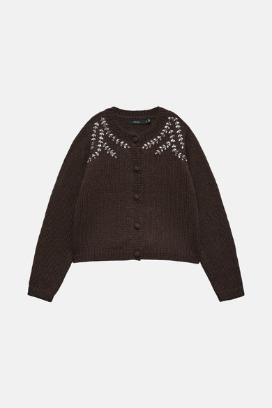 VMTAMARA LS O-NECK CARDIGAN