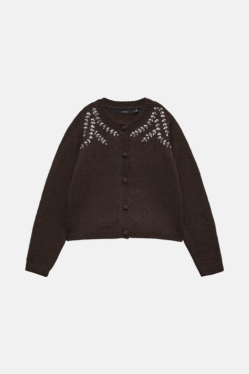 Cardigan - bruin