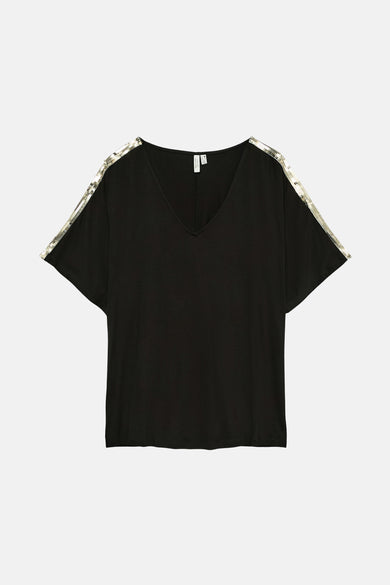 VMHENNA SQ S/S TOP JRS BTQ