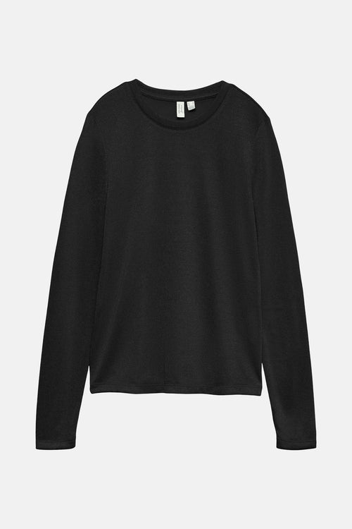 Top uni manches longues noir - VERO MODA®