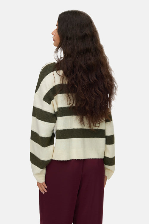Pull col rond multicolore - VERO MODA®
