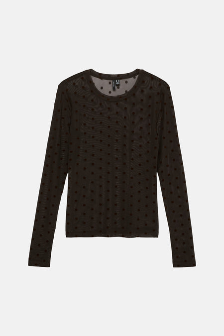 T-shirt (manches longues) brun - VERO MODA®