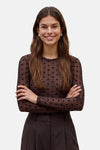 T-shirt met lange mouwen - Chocolate Torte