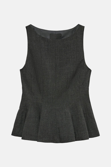 Top uni manches courtes gris - VERO MODA®