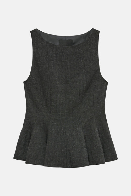 Top uni manches courtes gris - VERO MODA®