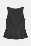 Top uni manches courtes gris - VERO MODA®