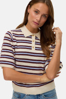 Pull met V-hals - Multicolor