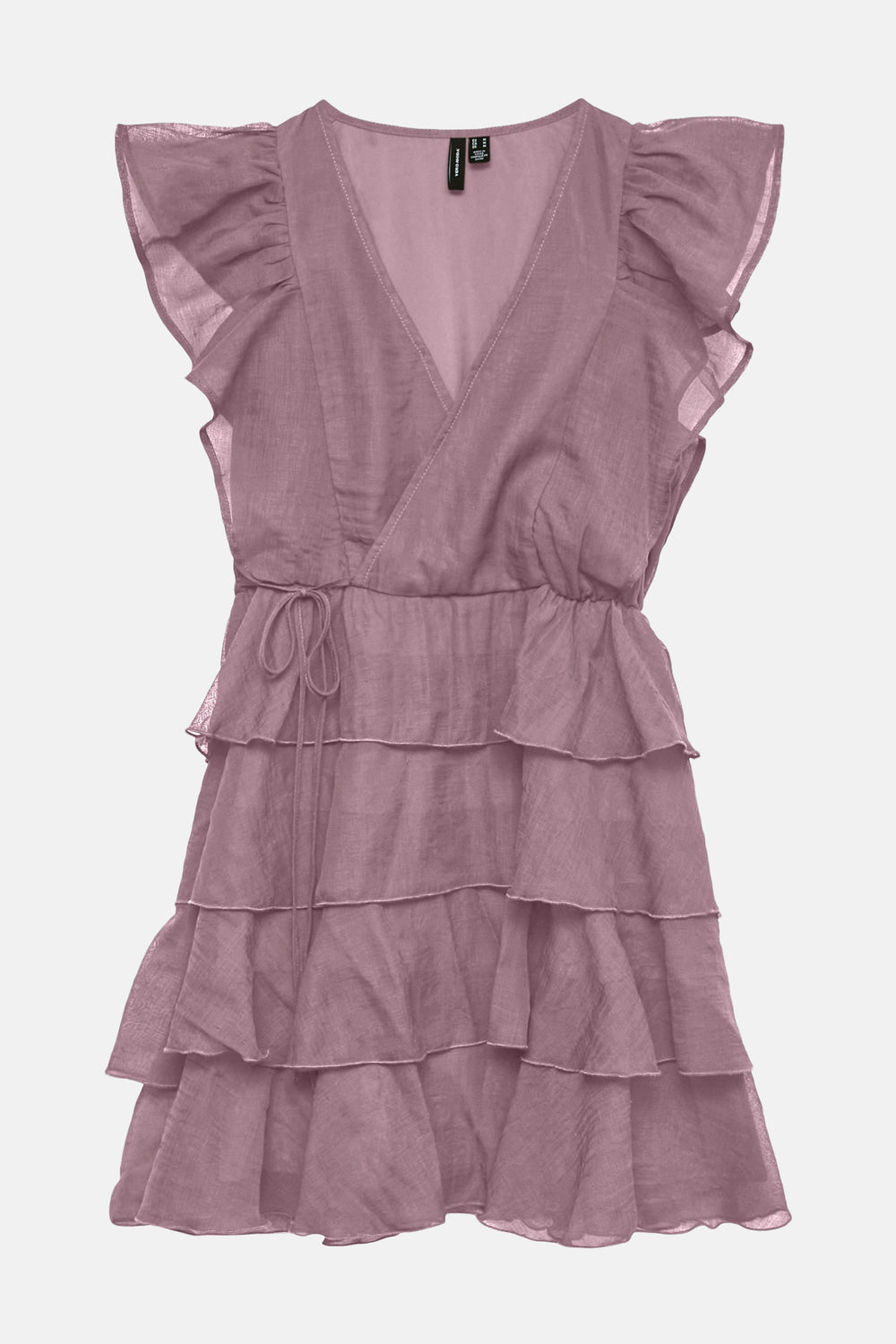 VMSABRINA SS SHORT FLOUNCE DRESS WVN EXP