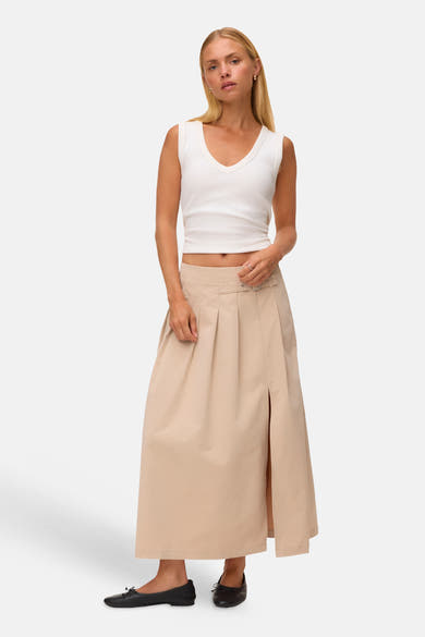 Jupe 3/4 - beige