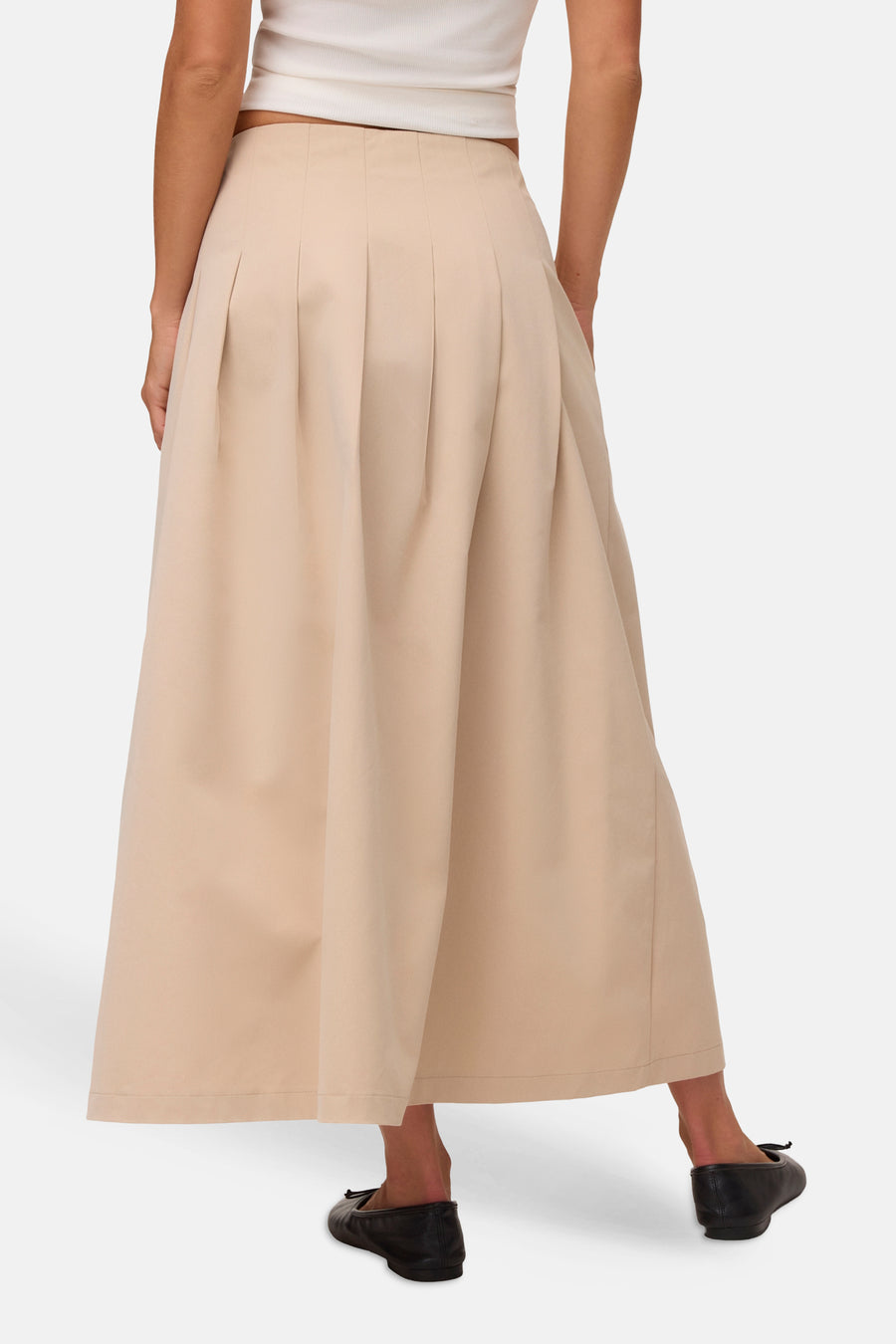 Jupe 3/4 - beige