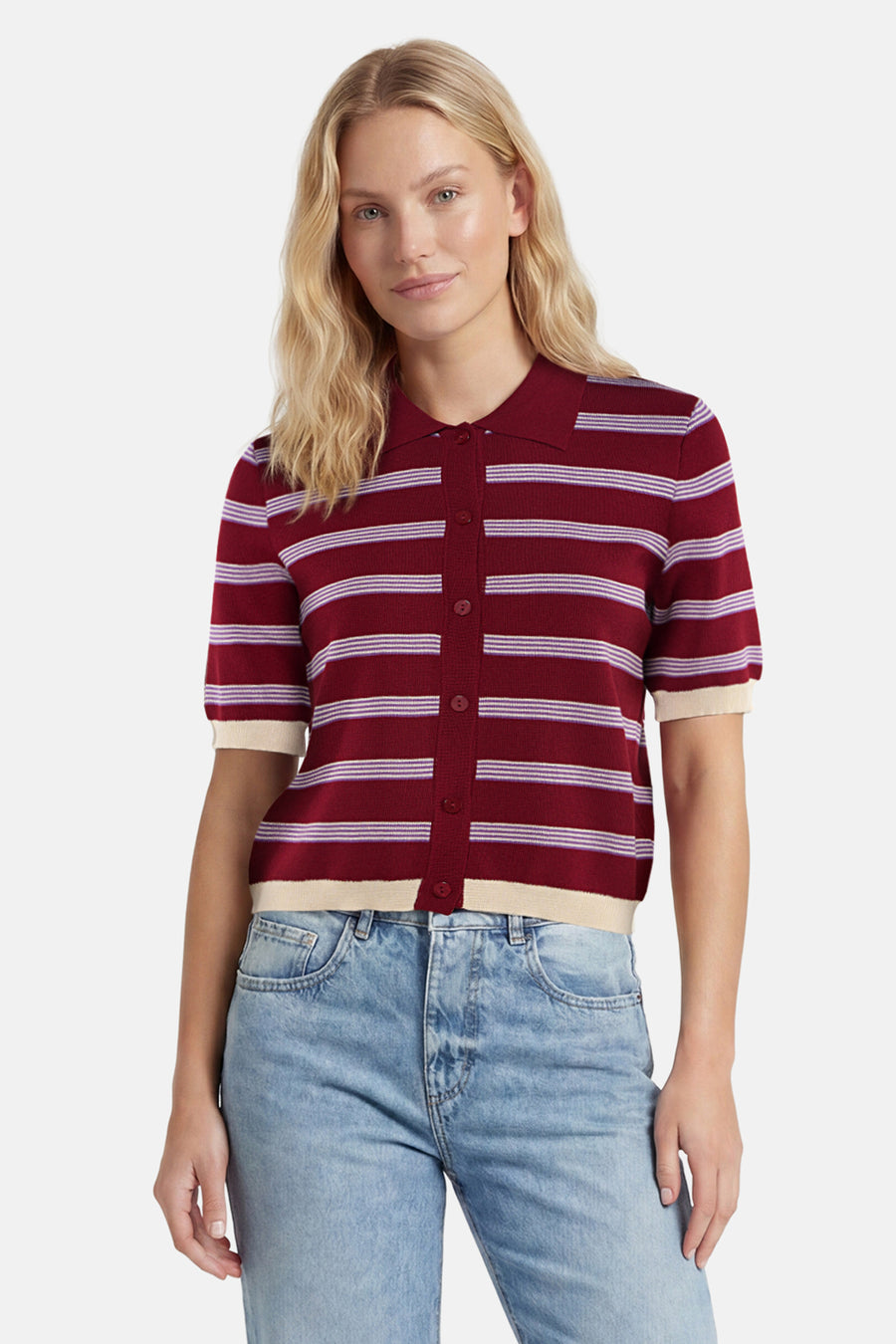 Cardigan - rouge