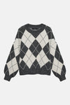 Pull col rond gris - VERO MODA®