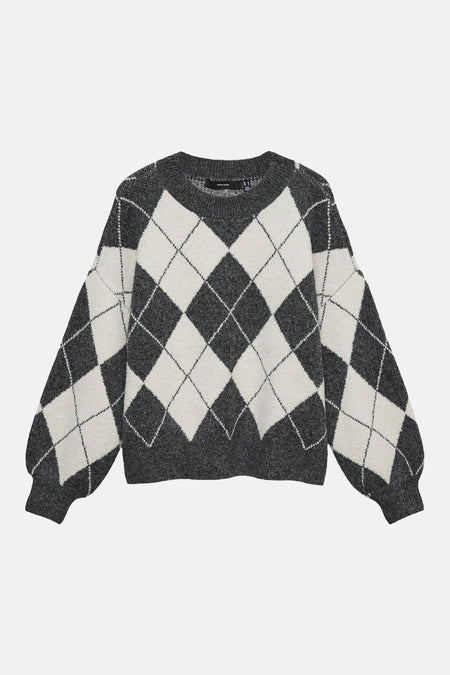 Trui met ronde hals grijs - VERO MODA®