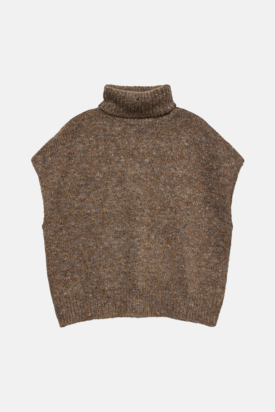 Dames tops pull zonder mouw bruin - VERO MODA®