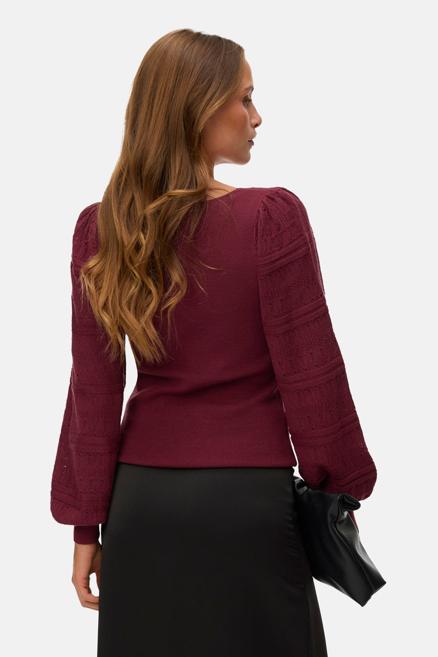 Pull col V rouge - VERO MODA®