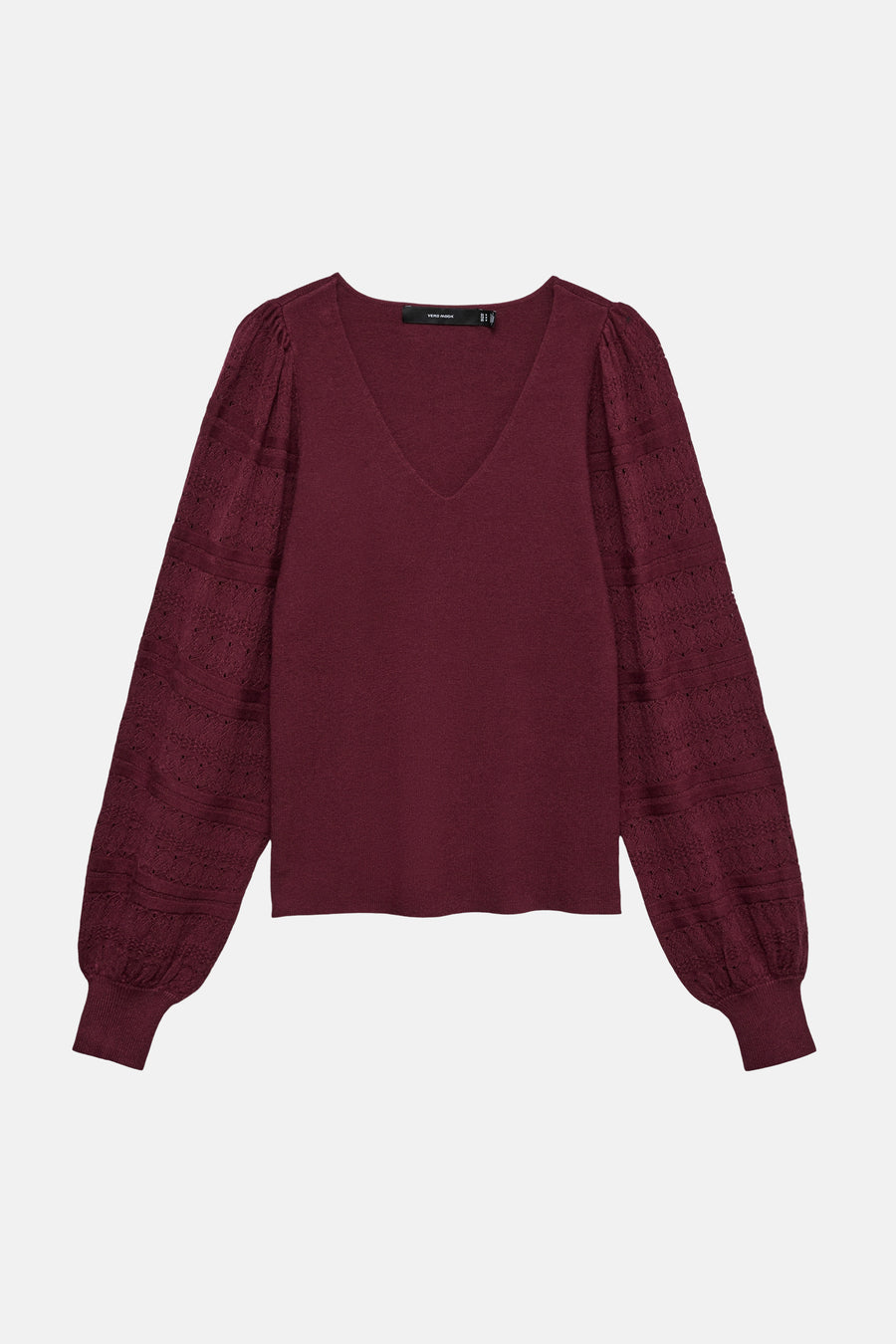 Pull col V rouge - VERO MODA®