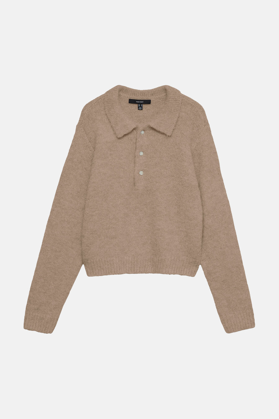 Pull col V beige - VERO MODA®