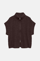 Dames tops waistcoat waistcoat bruin - VERO MODA®