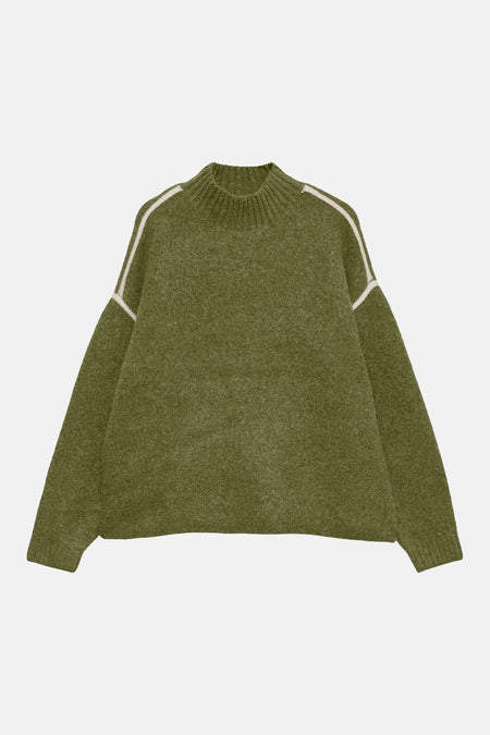 Pull met rolkraag - Sphagnum