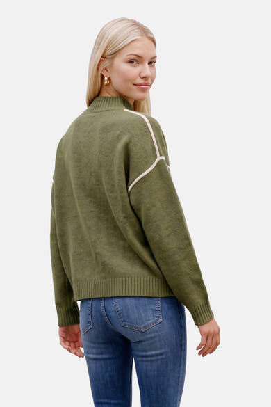 Pull met rolkraag - Sphagnum