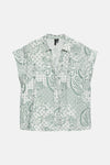 Blouse met korte mouwen - multicolor