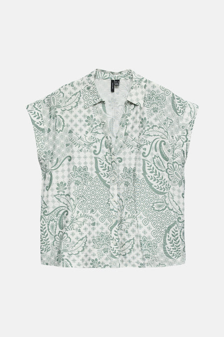 Blouse met korte mouwen - multicolor