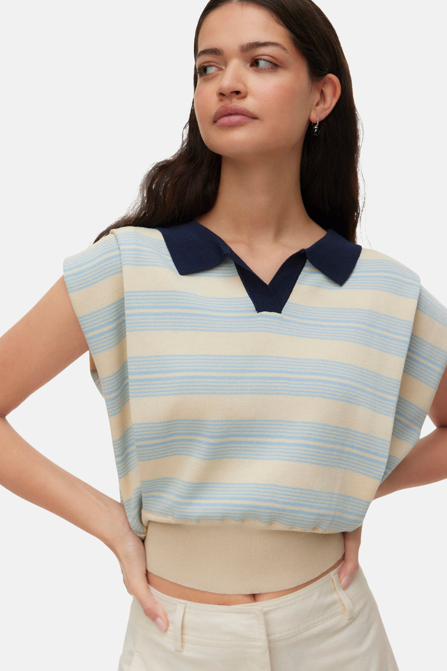Gilet sans manches - multicolore