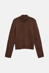 Pull col montant brun - VERO MODA®