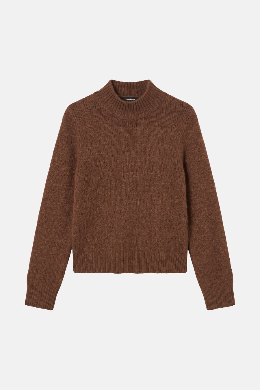 Pull col montant brun - VERO MODA®