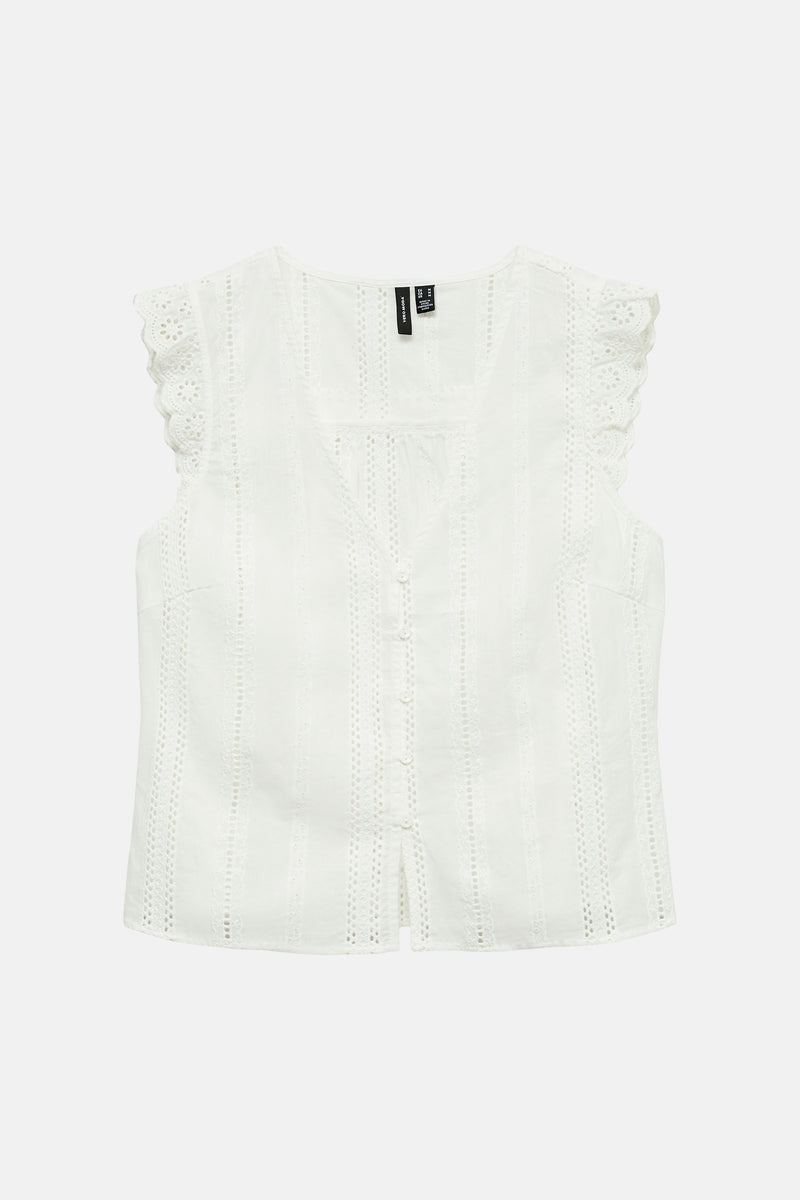 Blouse - blanc