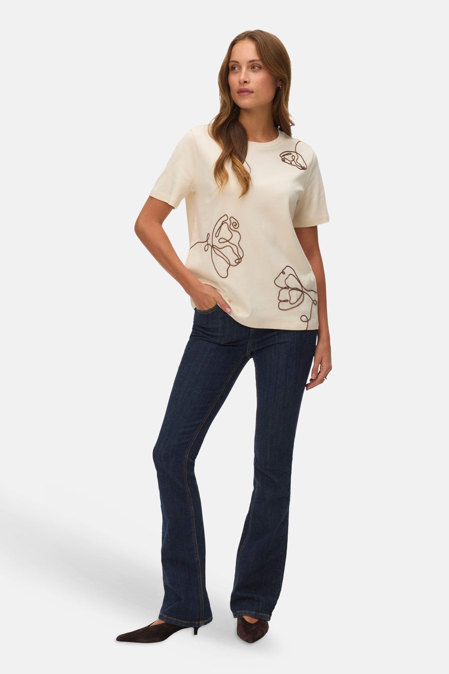 T-shirt met korte mouwen - Birch